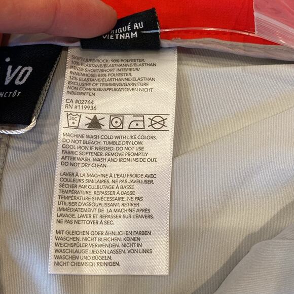 NWT Nivo Women's Marika Skort Tomato Red Size 6 - Picture 14 of 15